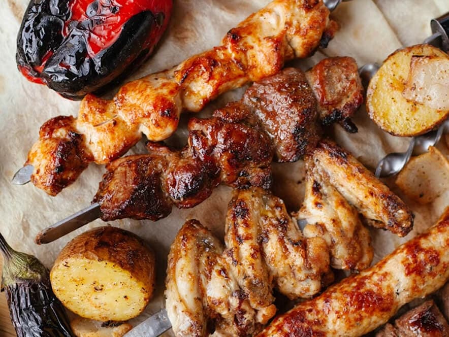 Grilled meat